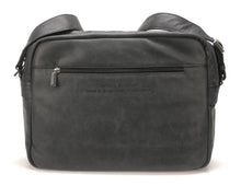 Afbeelding in Gallery-weergave laden, Diego cowhide leather satchel - Arthur & Aston 1438-26-NOIR