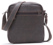 Afbeelding in Gallery-weergave laden, Cristiano destroyed leather crossbody bag, small model - Arthur & Aston 62-1064-CHAT