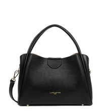 Afbeelding in Gallery-weergave laden, Lancaster Ida Double M handbag zwart