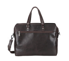 Afbeelding in Gallery-weergave laden, Cosmo large leather briefcase - Arthur & Aston SKU: 2409-03-CHAT