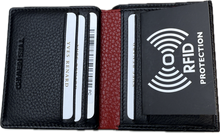 Load image into Gallery viewer, Yves Renard Lederen kaarthouder Zwart PC 2436