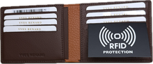 Load image into Gallery viewer, Yves Renard lederen kaarthouder cognac PC 2409