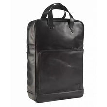 Afbeelding in Gallery-weergave laden, Maverick Lederen rugzak met laptopvak 15,6" MAV AB 403 01 zwart