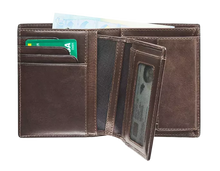 Load image into Gallery viewer, Maverick MAV-MB-031-03 Lederen port. anti-skim met uitneembare kaarthouder Brown