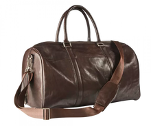 Load image into Gallery viewer, Maverick Brown MAV-MB-600-03 Lederen weekendtas