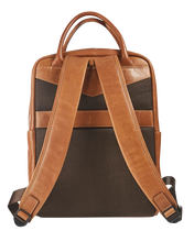 Afbeelding in Gallery-weergave laden, Maverick Lederen rugzak met laptopvak 15" New Men MAV-NM-406-25