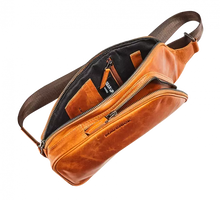 Afbeelding in Gallery-weergave laden, Maverick Lederen crossbody tas New Men MAV-NM-808-25