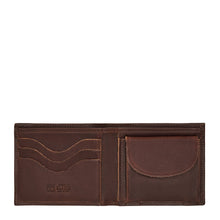 Afbeelding in Gallery-weergave laden, Il Bisonte Bifold Portemonnee-Coffee