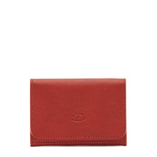Load image into Gallery viewer, Il Bisonte GALILEO CARD CASE RED