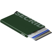 Load image into Gallery viewer, Secrid Cardprotector Kaarthouder Logo Green