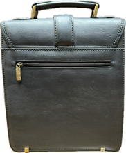 Load image into Gallery viewer, Mdanna aktentas bruin - hoog model A4 Black
