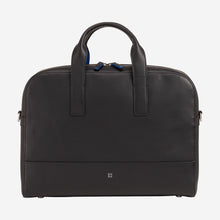 Load image into Gallery viewer, DU-DU Leather briefcase Black