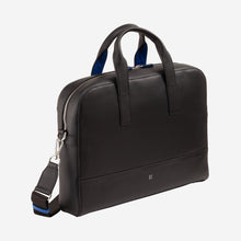 Load image into Gallery viewer, DU-DU Leather briefcase Black