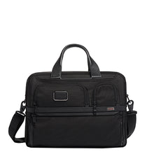 Afbeelding in Gallery-weergave laden, Tumi Alpha Expandable Organizer Laptop Brief black