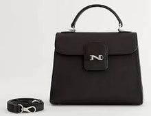 Afbeelding in Gallery-weergave laden, Handtas Duras leder NATHAN BAUME Black N2522001