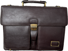 Load image into Gallery viewer, Mdanna aktentas bruin - A4