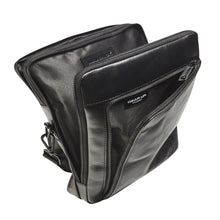 Load image into Gallery viewer, Maverick All Black Lederen Schoudertas Klein Zwart MAV AB 809 01