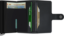 Load image into Gallery viewer, Secrid Mini Wallet Emboss Lines Black