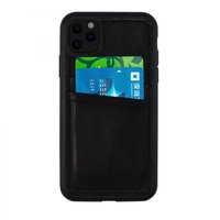 Load image into Gallery viewer, Wachikopa handmade Iphone 13 Pro Back cover zwart