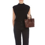 Load image into Gallery viewer, IL Bisonte NINA CROSSBODY Coffee