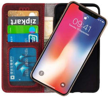 Afbeelding in Gallery-weergave laden, Wachikopa handmade iPhone 11 pro bookcase rood