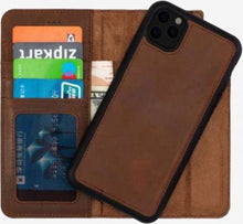 Afbeelding in Gallery-weergave laden, Wachikopa handmade iPhone 13 pro bookcase camel