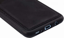 Load image into Gallery viewer, Wachikopa handmade iPhone 12 pro max back cover zwart