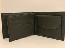 Load image into Gallery viewer, NICOLE BURRICK Real Cow Leather Wallet Black