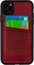 Load image into Gallery viewer, Wachikopa handmade iPhone 11 pro max back cover rood