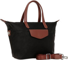 Afbeelding in Gallery-weergave laden, HEXAGONA Paris Dames Handtas Zwart/Bruin One Size
