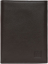 Load image into Gallery viewer, HEXAGONA Paris Heren Portefeuille Bruin One Size