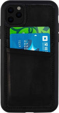 Afbeelding in Gallery-weergave laden, Wachikopa handmade iPhone 11 back cover zwart