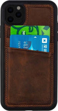 Afbeelding in Gallery-weergave laden, Wachikopa handmade iPhone 12 pro back cover bruin
