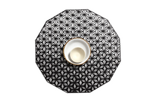 Load image into Gallery viewer, Chilewich - Placemat Kaleidoscope Black
