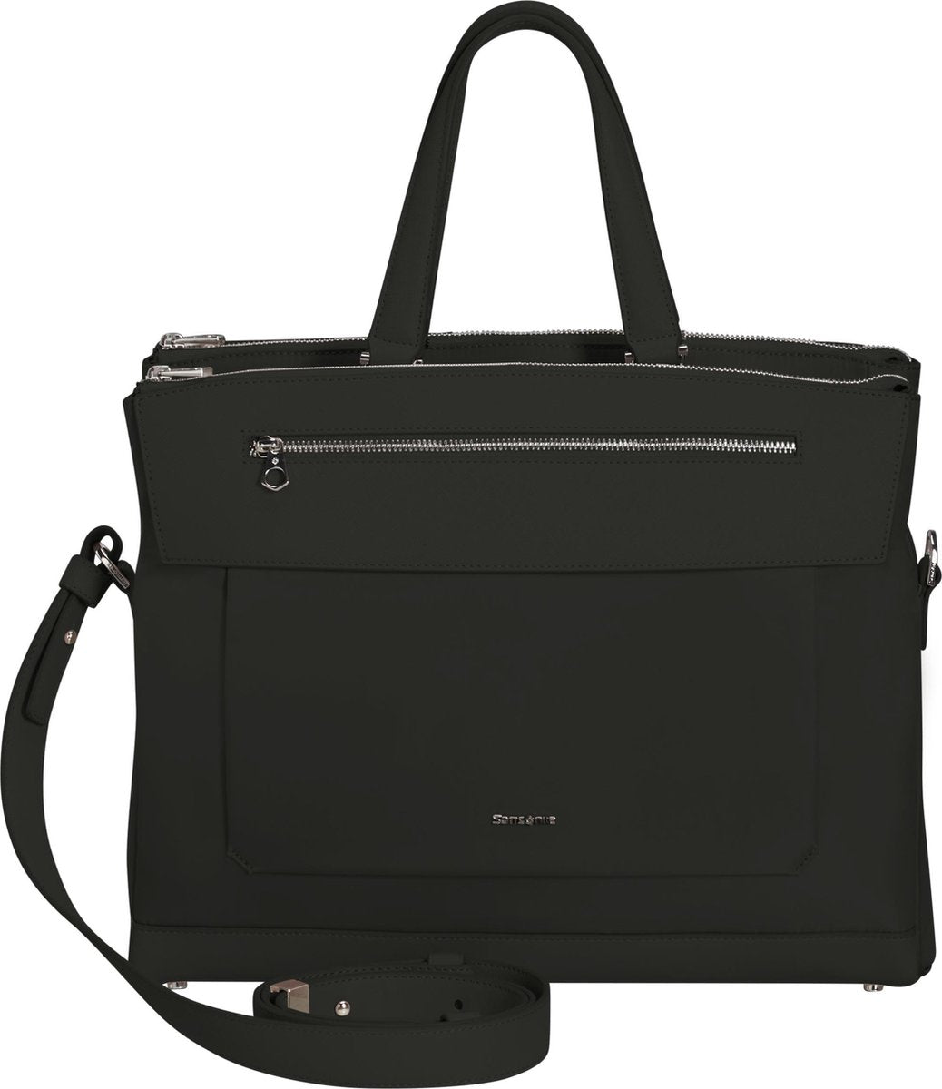 Samsonite Laptopschoudertas - Zalia 2.0 Bailhandle 3 vakken 14.1 inch Black