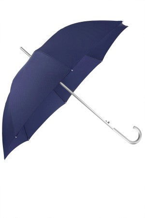 Samsonite ALU DROP S STICK MAN AUTO OPEN INDIGO BLUE