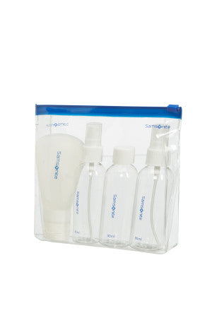 Samsonite GLOBAL TA BOTTLE SET PACK OF 4 TRANSLUCENT
