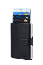 Load image into Gallery viewer, SAMSONITE ALU FIT 202 - SLIDE-UP WALLET BLACK
