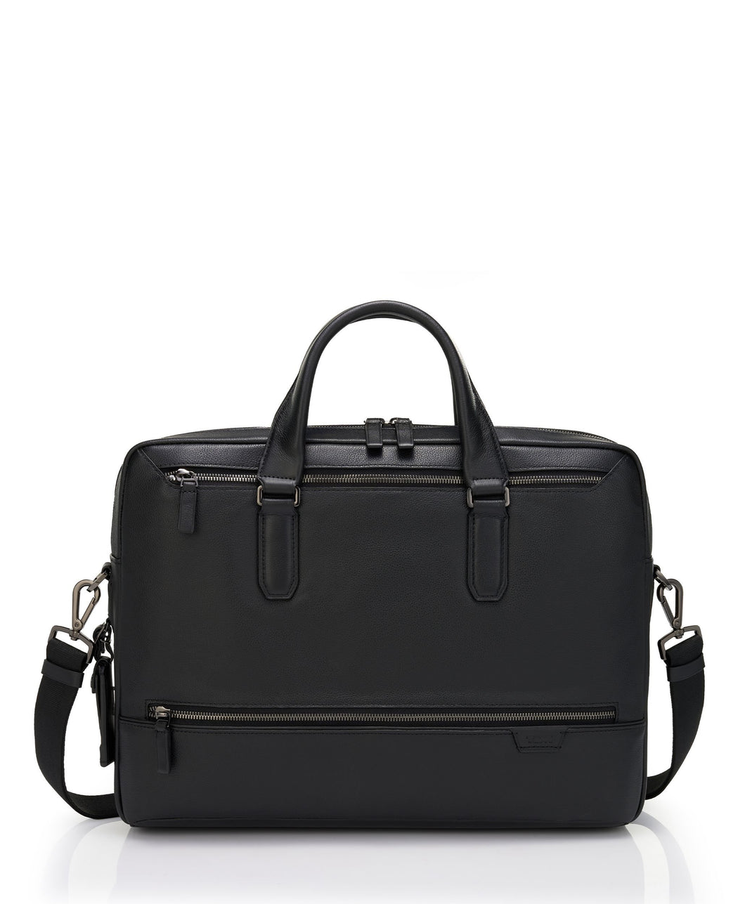 Tumi Avondale Briefcase Black Leather