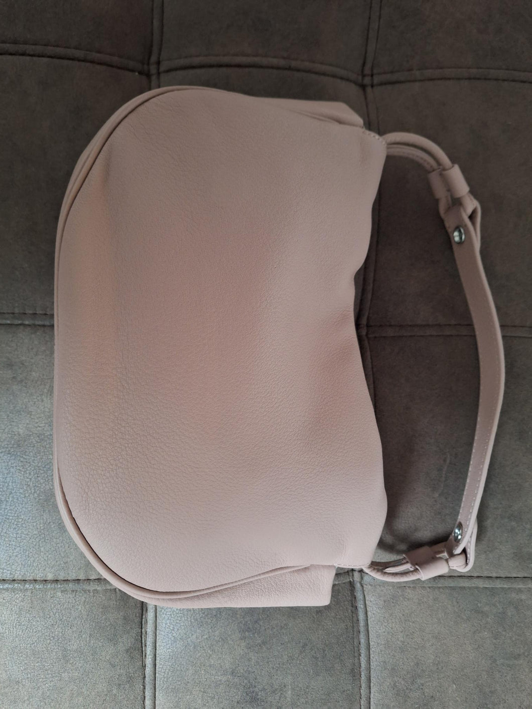 MOCCA Julie Leren Schoudertas Rose