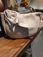 Afbeelding in Gallery-weergave laden, MOCCA Julie Leren Schoudertas gris
