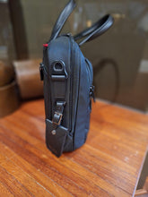 Load image into Gallery viewer, Tumi  medium 15" briefcase black
