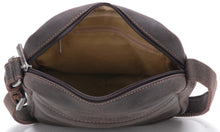 Afbeelding in Gallery-weergave laden, Cristiano destroyed leather crossbody bag, small model - Arthur &amp; Aston 62-1064-CHAT
