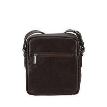 Afbeelding in Gallery-weergave laden, Arthur &amp; Aston Leon Leather Crossbody Bag Bruin
