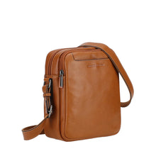 Afbeelding in Gallery-weergave laden, Arthur &amp; Aston Leon Leather Crossbody Bag cognac
