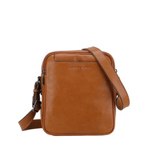 Afbeelding in Gallery-weergave laden, Arthur &amp; Aston Leon Leather Crossbody Bag cognac
