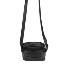 Load image into Gallery viewer, Grand Sac Travers Ange Cuir - Arthur &amp; Aston SKU: 2528-07-NOIR
