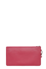 Afbeelding in Gallery-weergave laden, HEXAGONA LEREN CLUTCH Rouge Fonce
