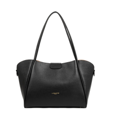Afbeelding in Gallery-weergave laden, Lancaster Ida Dubbel  Black Extra grote draagtas
