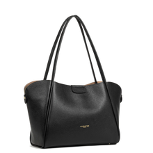 Afbeelding in Gallery-weergave laden, Lancaster Ida Dubbel  Black Extra grote draagtas
